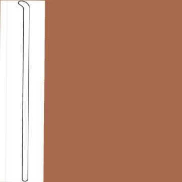 Picture of Tarkett - Traditional Wall Base Toeless 1/8 4 Inch Red Clay