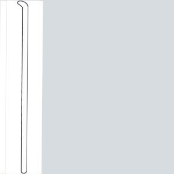 Picture of Tarkett - Traditional Wall Base Toeless .080 6 Inch White Slipper