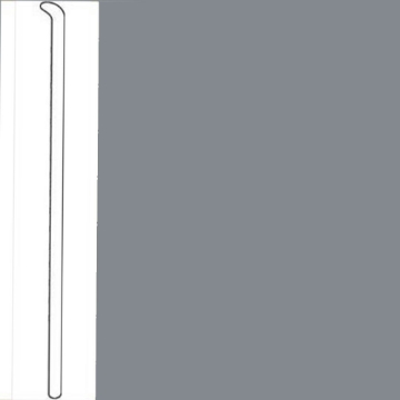 Picture of Tarkett - Traditional Wall Base Toeless 1/8 6 Inch Cool Metal