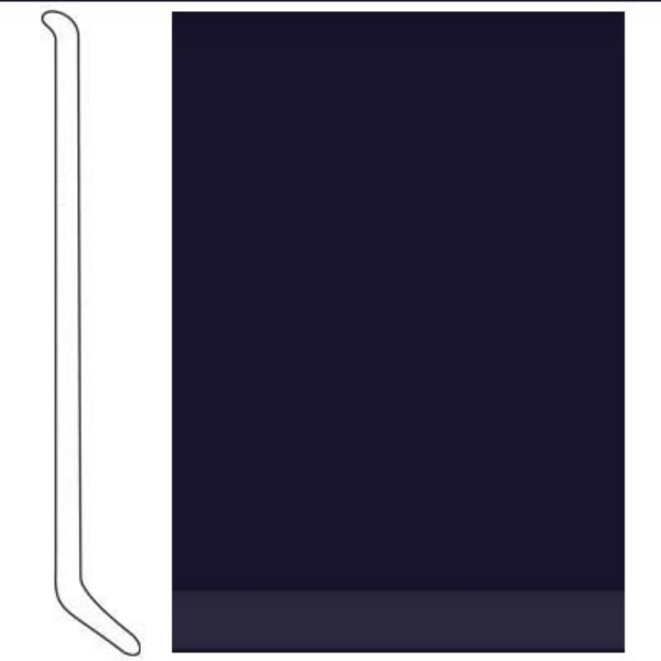 Picture of Tarkett - Traditional Wall Base with Toe .080 6 Inch Navy Blue