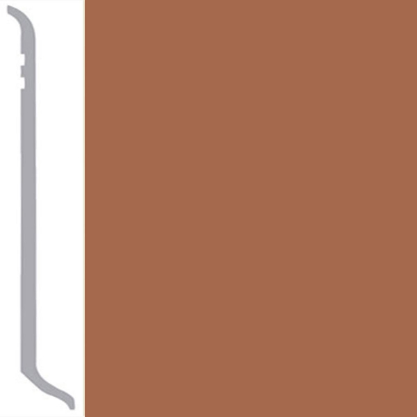 Picture of Tarkett - Traditional Wall Base with Toe 1/8 6 Inch Red Clay