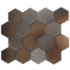 Picture of SOHO Studio Corp - Art Lava Hexagon Textured Metallic Mix Bronze