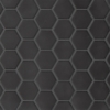 Picture of Bedrosians - Le Cafe Mosaic Hexagon 2 x 2 Black Matte
