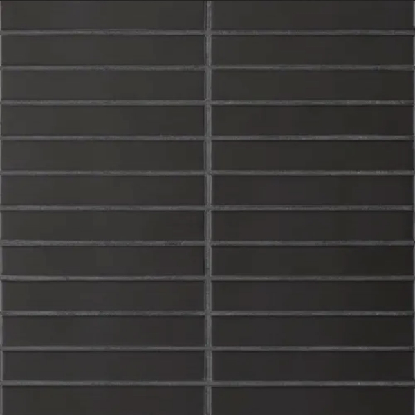 Picture of Bedrosians - Le Cafe Mosaic Straight Stack Black Matte