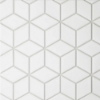 Picture of Bedrosians - Le Cafe Mosaic Diamond White Matte