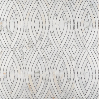 Picture of SOHO Studio Corp - New Palm Beach by Krista Watterworth Leaf White