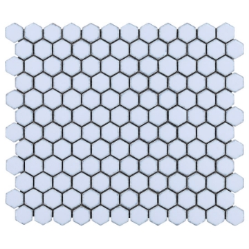 Picture of SOHO Studio Corp - Simple Mosaic Rimmed Penny Rounds Azure