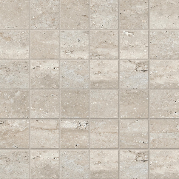 Picture of Milestone - Travertine Mosaic Silver Polished