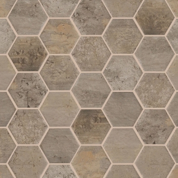 Picture of Shaw Floors - City Lights Hexagon Brick Lane