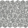 Picture of Shaw Floors - Luxe Moderne Hexagon Mosaic Machine Age Grey