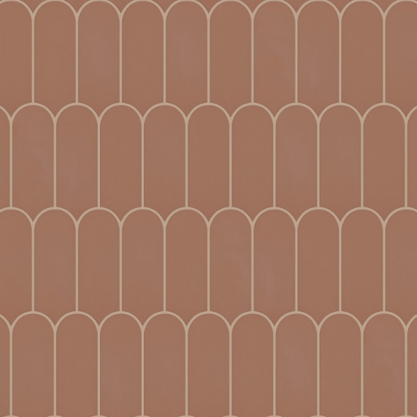 Picture of Shaw Floors - Tetra Elong Fan Terracotta