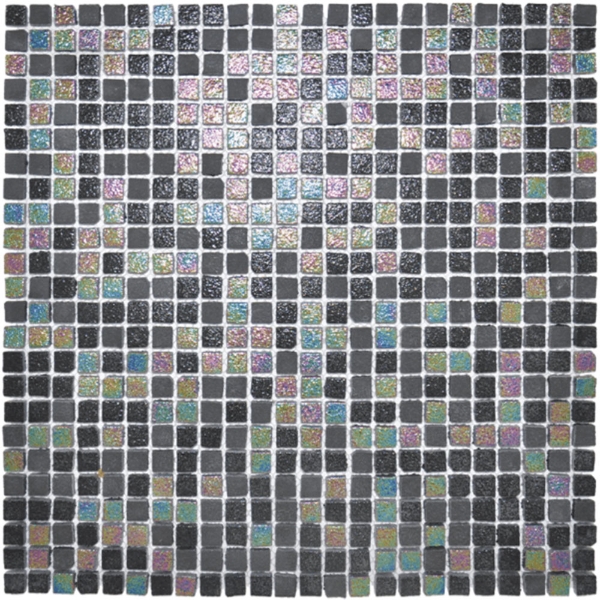 Picture of Happy Floors - Endura Micro Mosaic Dark Iridescent Tumbled