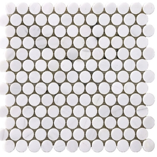 Picture of Happy Floors - Stone and Marble Penny Round Dolomite