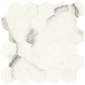 Picture of Milestone - Jem Mosaic Hexagon Capriccio Grey Polished