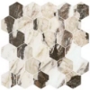 Picture of Milestone - Jem Mosaic Hexagon Symphony Red Polished
