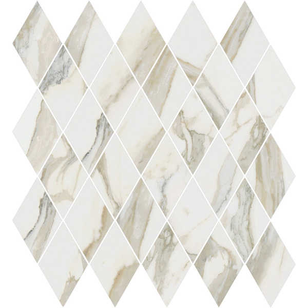 Picture of Happy Floors - Stratus Rhomboid Mosaic Oro Natural