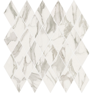 Picture of Happy Floors - Stratus Rhomboid Mosaic Grigio Natural