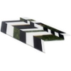 Picture of SOHO Studio Corp - Zayden Verde Jade - Nero Marquina White Thassos Dandong Green & Brass