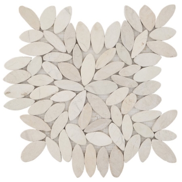 Picture of SOHO Studio Corp - Pebblestone Flower Lovina White