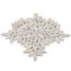 Picture of SOHO Studio Corp - Pebblestone Flower Lovina White