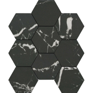 Picture of Emser Tile - Elegan 4 Hex Nero
