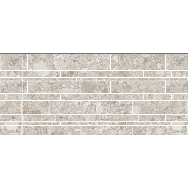 Picture of Emser Tile - Fixt Linear Mosaic Stone Mink