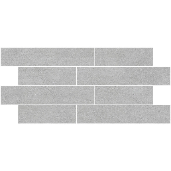 Picture of Emser Tile - Fixt Brick Mosaic Cement Gray