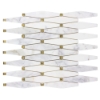 Picture of Anthology Tile - Dazzle Jolie Mosaic Jolie Gold