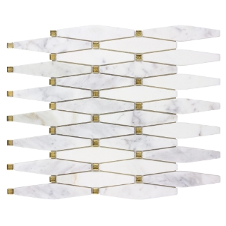 Picture of Anthology Tile - Dazzle Jolie Mosaic Jolie Gold