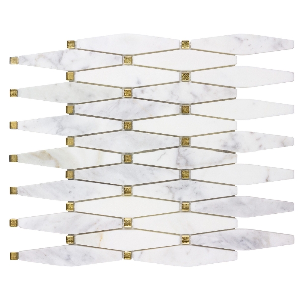 Picture of Anthology Tile - Dazzle Jolie Mosaic Jolie Gold