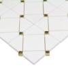 Picture of Anthology Tile - Dazzle Limelight Mosaic Limelight Gold