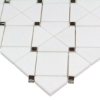 Picture of Anthology Tile - Dazzle Limelight Mosaic Limelight Silver