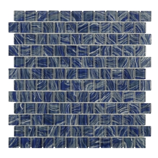 Picture of Anthology Tile - Oceanique 1 x 1 Mosaic High Tide Navy
