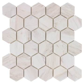 Picture of Anthology Tile - The Finish Line Hive Mosaic Hive Pale Beige