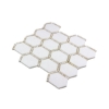 Picture of Anthology Tile - The Finish Line Jeweled Hex Mosaic Jeweled Hex Pale Beige