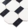 Picture of Anthology Tile - The Finish Line Kaya Mosaic Kaya Sable Black