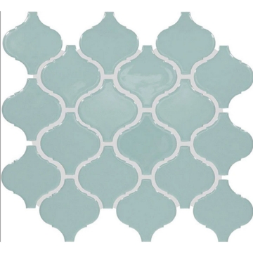 Picture of Daltile - Color Wheel Retro Arabesque Spa Glossy