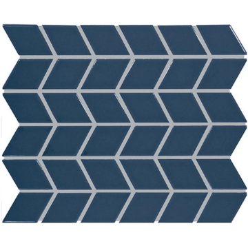 Picture of Daltile - Color Wheel Retro Chevron Galaxy Glossy