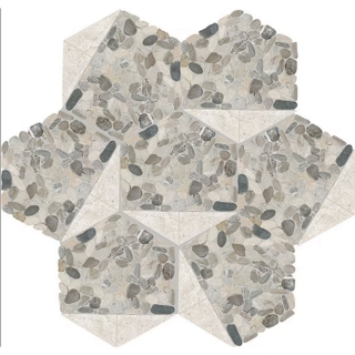 Picture of Daltile - Pebble Oasis Tri-Hex Coal