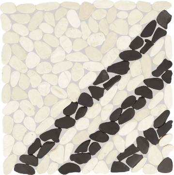 Picture of Daltile - Pebble Oasis Striped Icicle