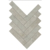 Picture of Daltile - Rekindle Herringbone Mosaic Light Grey
