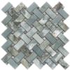Picture of MiR Mosaic - Imperial Basketweave Mosaic Onyx Green