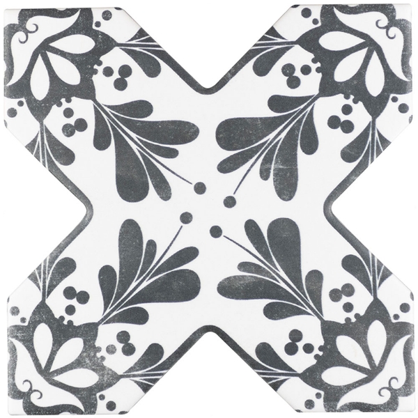 Picture of MiR Mosaic - Moorish Black Cross Deco