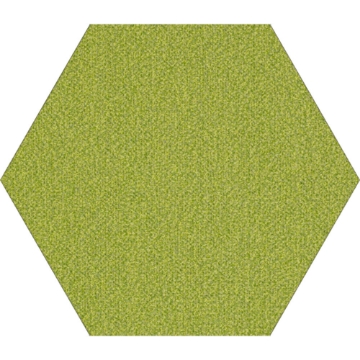 Picture of Shaw Contract - Plane Hexagon Chartreuse