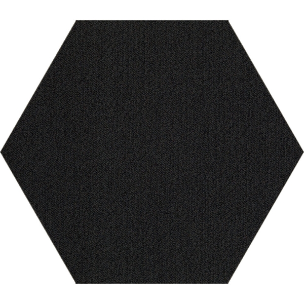 Picture of Shaw Contract - Plane Hexagon Black