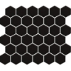 Picture of Happy Floors - Artisan Hexagon Mosaic Black Satin