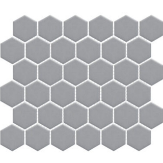 Picture of Happy Floors - Artisan Hexagon Mosaic Grey Satin