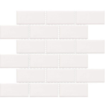 Picture of Happy Floors - Artisan Brick Flat and Beveled Mosaic Albar Flat