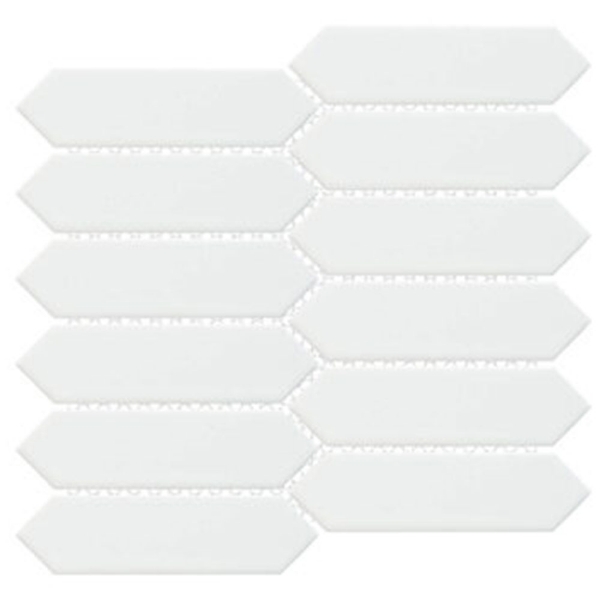 Picture of Happy Floors - Artisan Picket Mosaic White