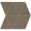 Picture of Happy Floors - B-Natural Rhombus Mosaic Umber